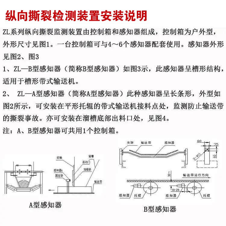 纵向撕裂保护装置安装示意图